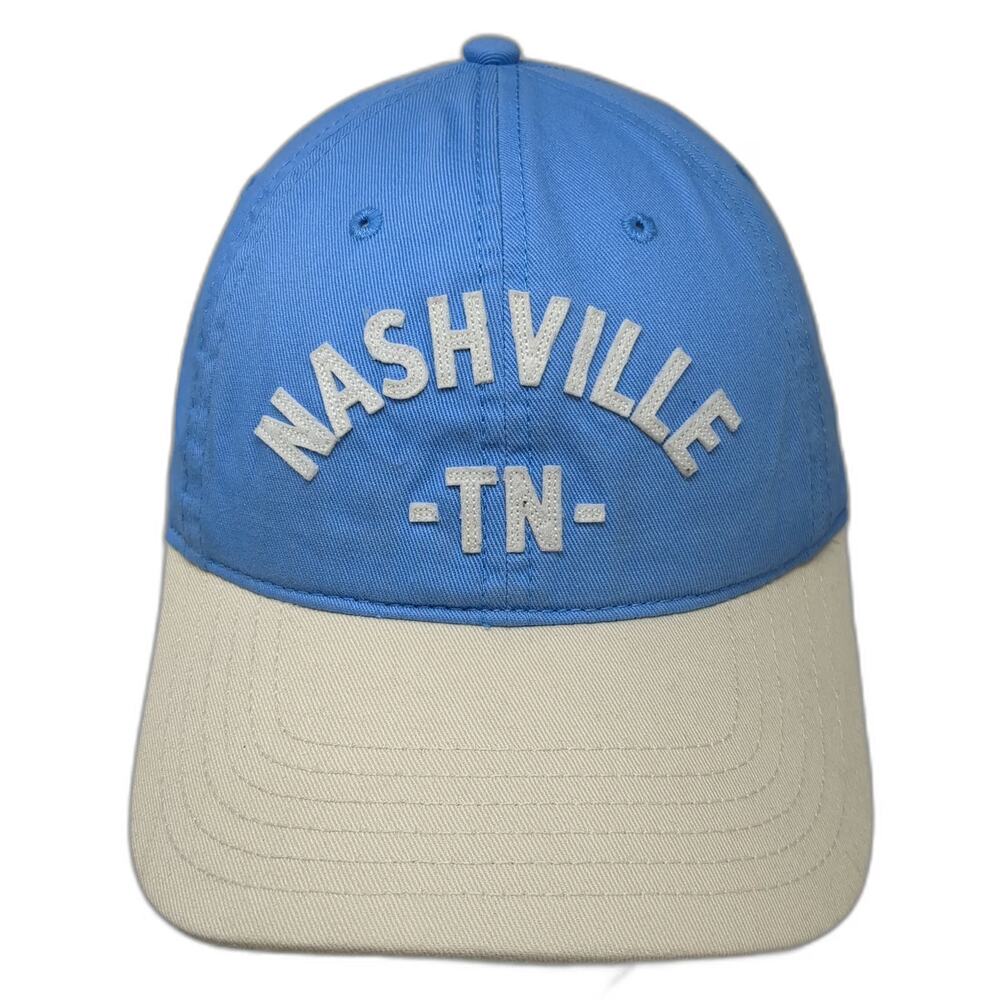 Grand Ole Opry Nashville TN Blue Baseball Cap One Size Two Tone Strapback Hat